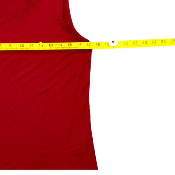 Eileen Fisher Sleeveless Blouse Womens Size Small Burgundy Casual Staple Classic - Picture 7 of 8